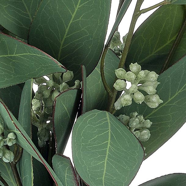 Will's Company - Wholesale Artificial Plant - Artificial Seeded Eucalyptus Bundle - 18"1