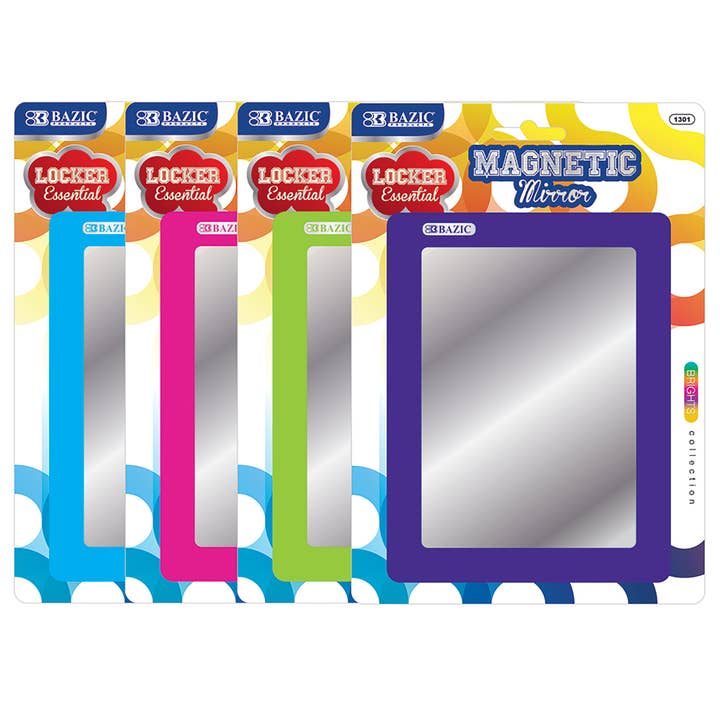 BAZIC Products - Wholesale Compact Mirror - Magnetic Locker Mirror