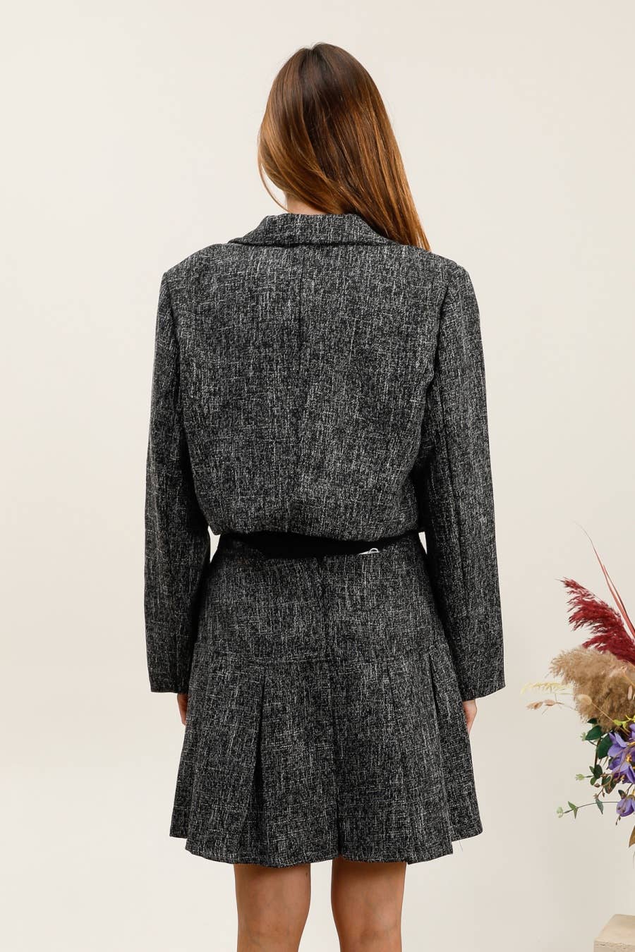 MOOYA - Venta al por mayor Conjuntos de top y pantalón corto (NO para estar en casa) - Mujer - Conjunto chaqueta y falda-pantalón CHA00511