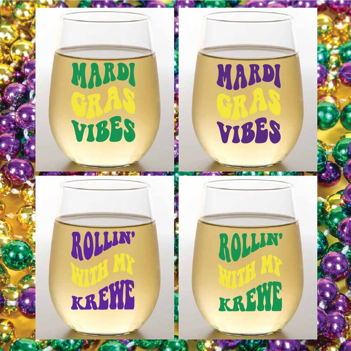 Wine-Oh! - Wholesale Wine Glass - CLOSEOUT ASSORTED Unbreakable Stemless Plastic Wine Glasses