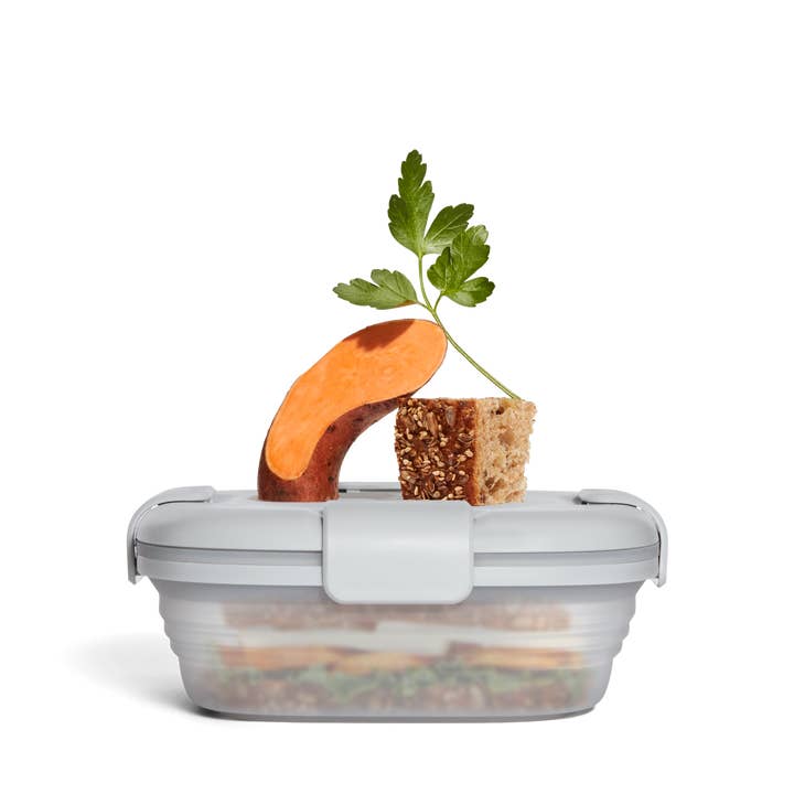 Stojo - Wholesale Lunch Bag/Box - 24oz Translucent Box - Collapsed Packaging5