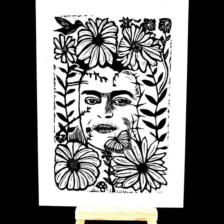 Pixel Palmer - Wholesale Art Print - Frida Kahlo