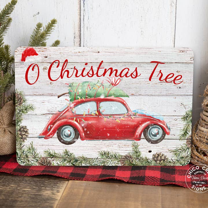 O' Weihnachtsbaum-Weihnachtsschild 108120097006 für den Großhandel von Chico Creek Signs