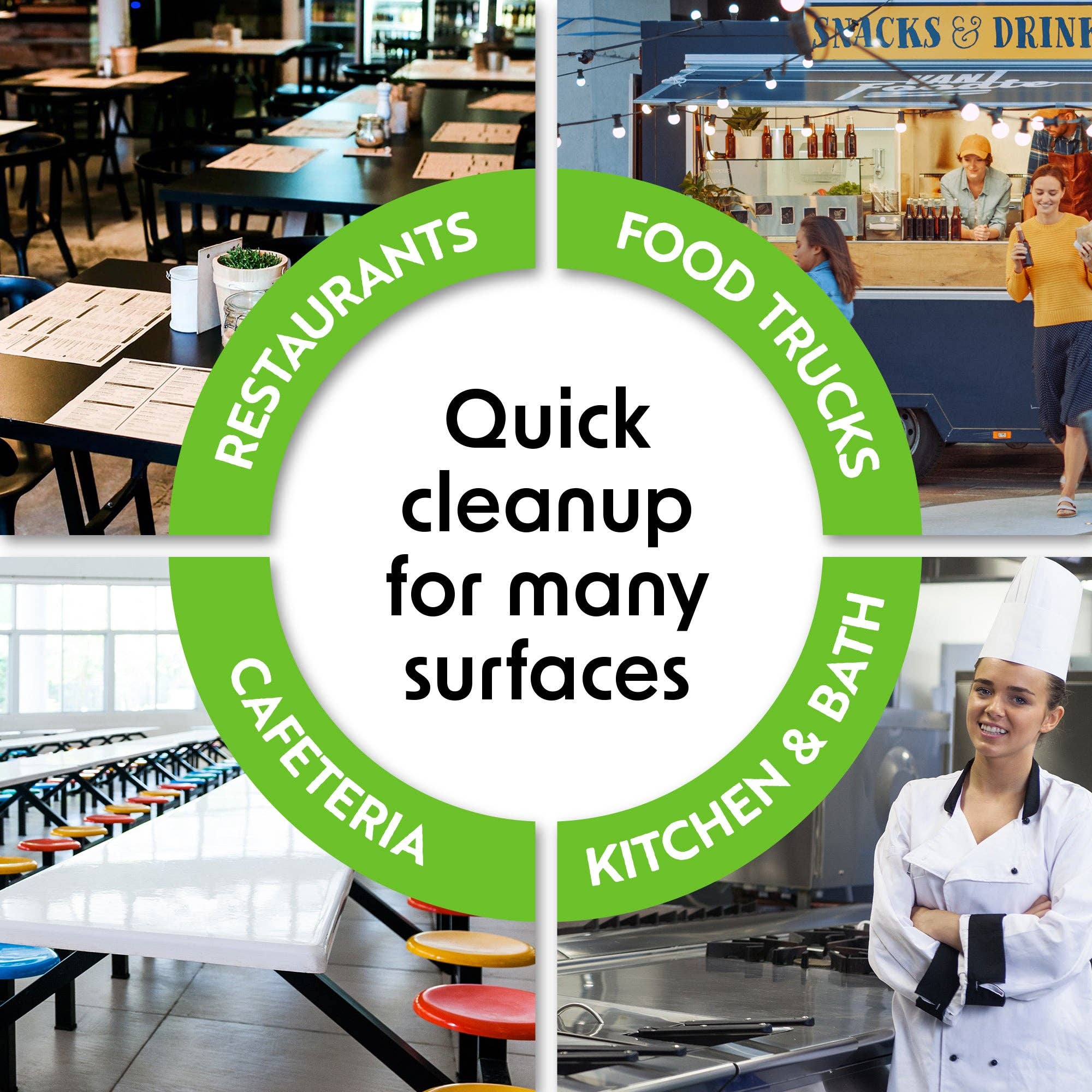 Wipex - Wholesale All-Purpose Cleaning Wipes - Table Bussers® Natural All-Purpose Cleaning Wipes | Compostable Cloth | Portable Dispensing Bucket3