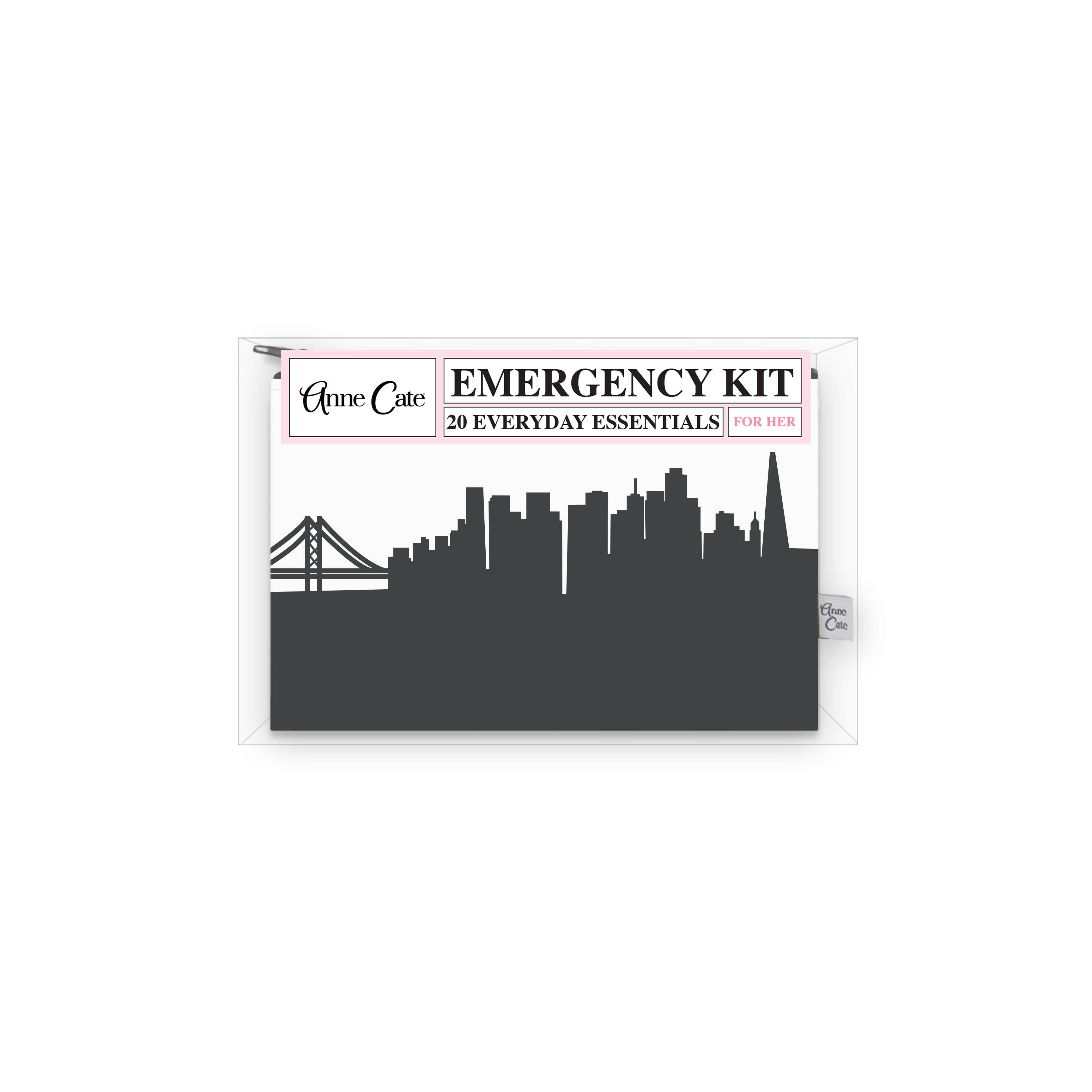 Anne Cate – wholesale Travel set – Skyline Mini Wallet Emergency Kit - For Her70