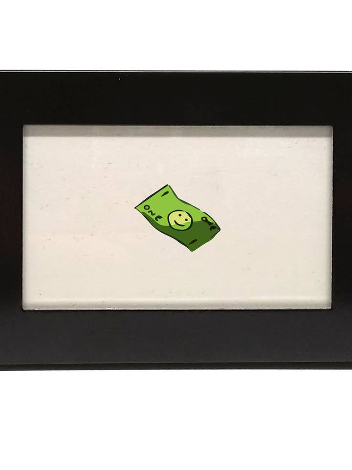 Tiny Framed Thing - Dollar Bill for wholesale by Ain't So Bad Goods LLC