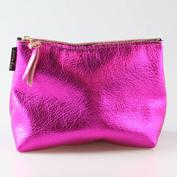 Zina Kao Exclusives - Wholesale Make-up/cosmetic bag - The Metallic Makeup Clutch: 3 sizes! (Stewart/Martin/Loren)17