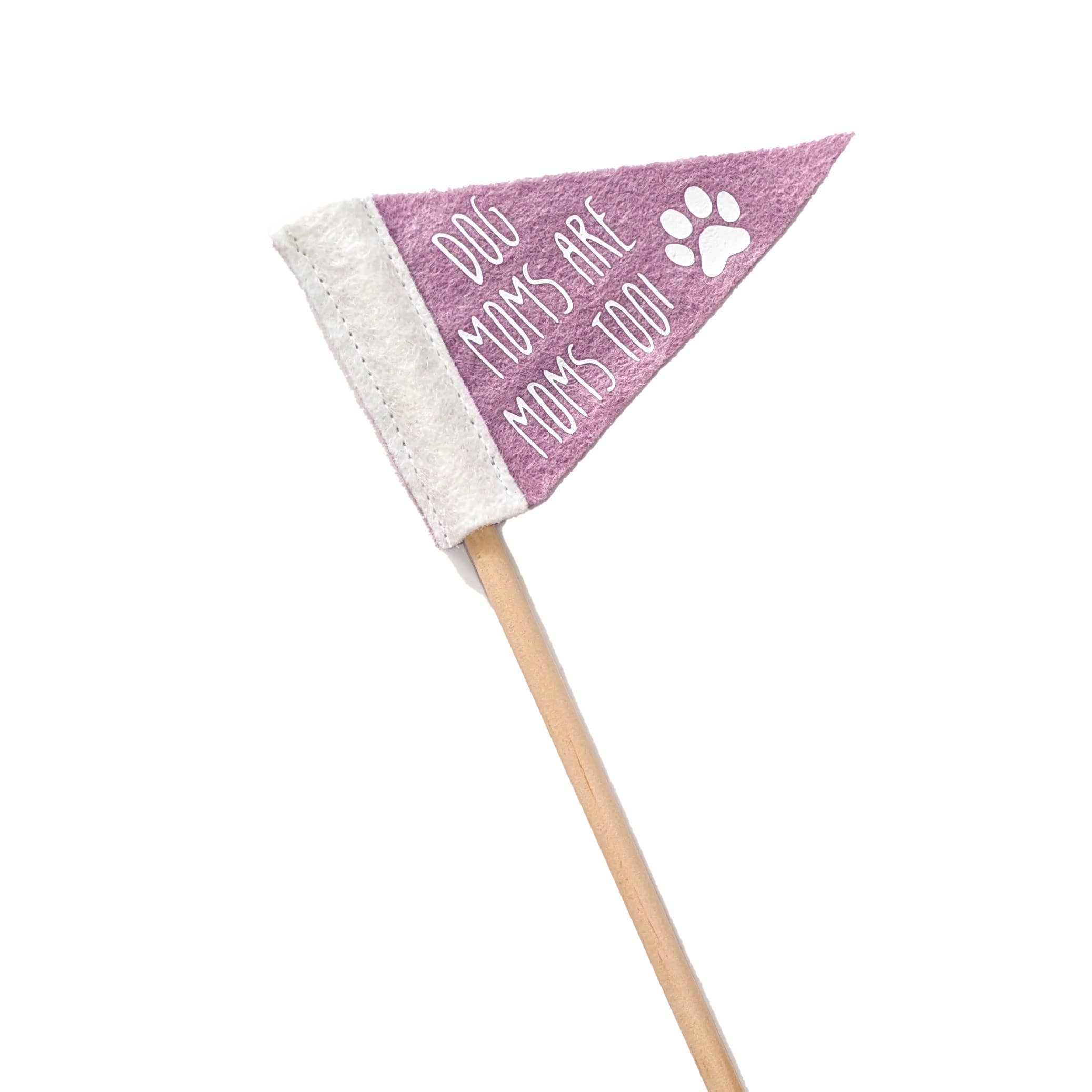 Pennant For Your Thoughts - Wholesale Flag - Mother's Day Tiny Flag Pennant | Wool Blend, Handmade in USA12