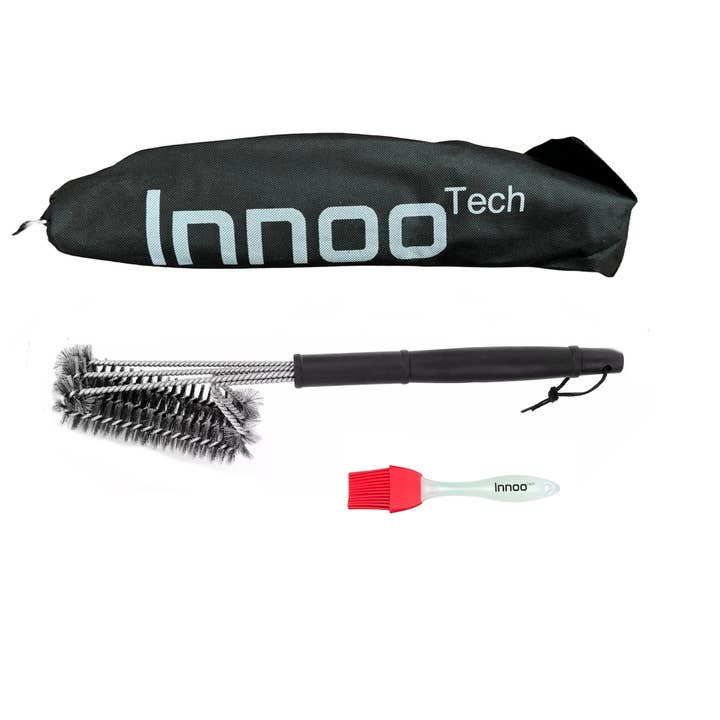 Venta final: Cepillos para parrilla de acero inoxidable de 18" para trabajo pesado y otras tendencias de Resultados para carnes ideal al por mayor. Devoluciones gratuitas y condiciones de pago a 60 días en Faire en Faire.