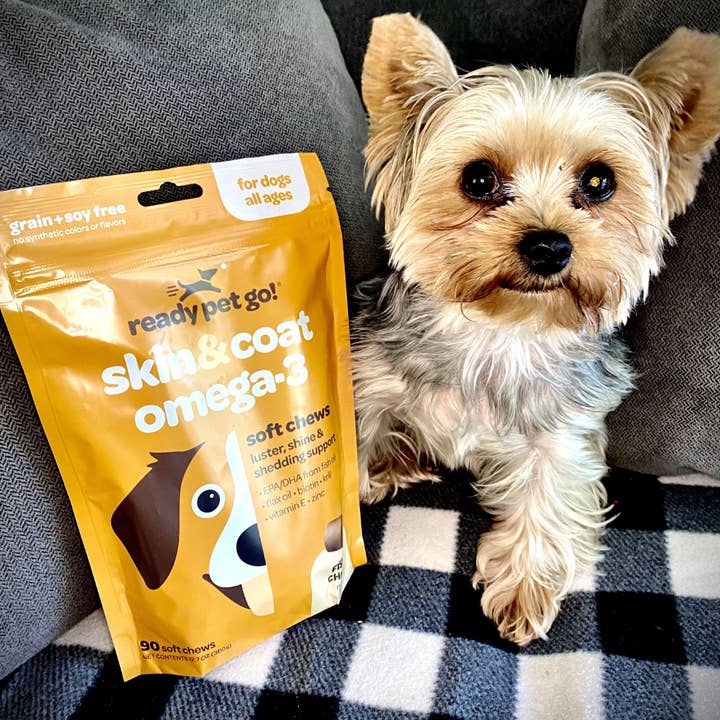 Ready Pet Go - Wholesale Pet supplement – Dog - Omega 3 Fish Oil Supplement Chews for Dogs - Skin & Coat6