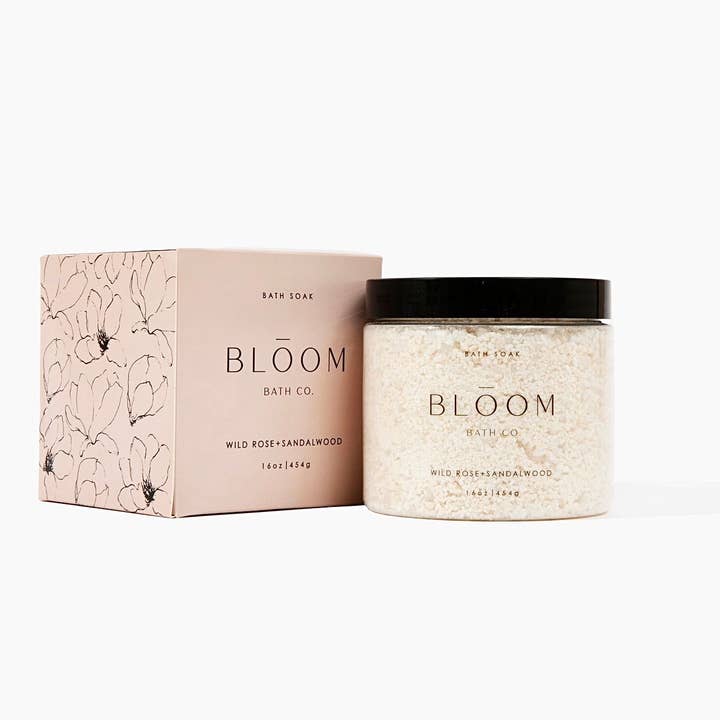 Bloom Bath Co. - Wholesale Bath Salts - Wild Rose Bath Soak