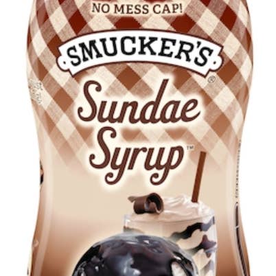 iSweet.ca - Wholesale Flavored Syrup - (S1-02) CASE-Smucker Sundae Syrup-Choc 20oz ( 566g x120