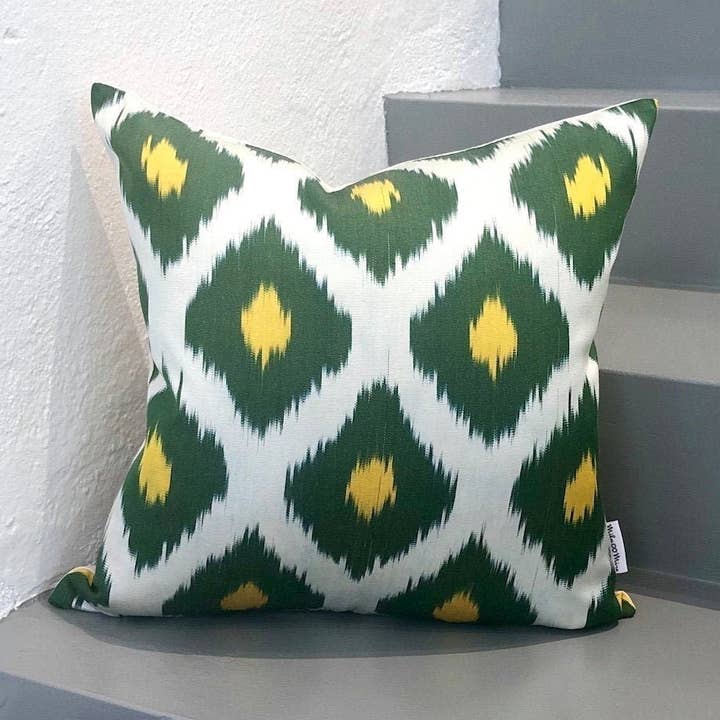 Silke Ikat Pude Martini | Silke Ikat Pude Martini for engroshandel hos Mila∞Miro by Emelie