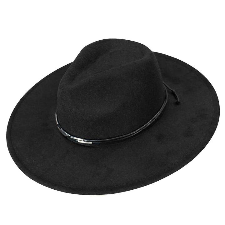 Grace and Lace - Wholesale Fedora - Women's - Wide Brim Felt Hat