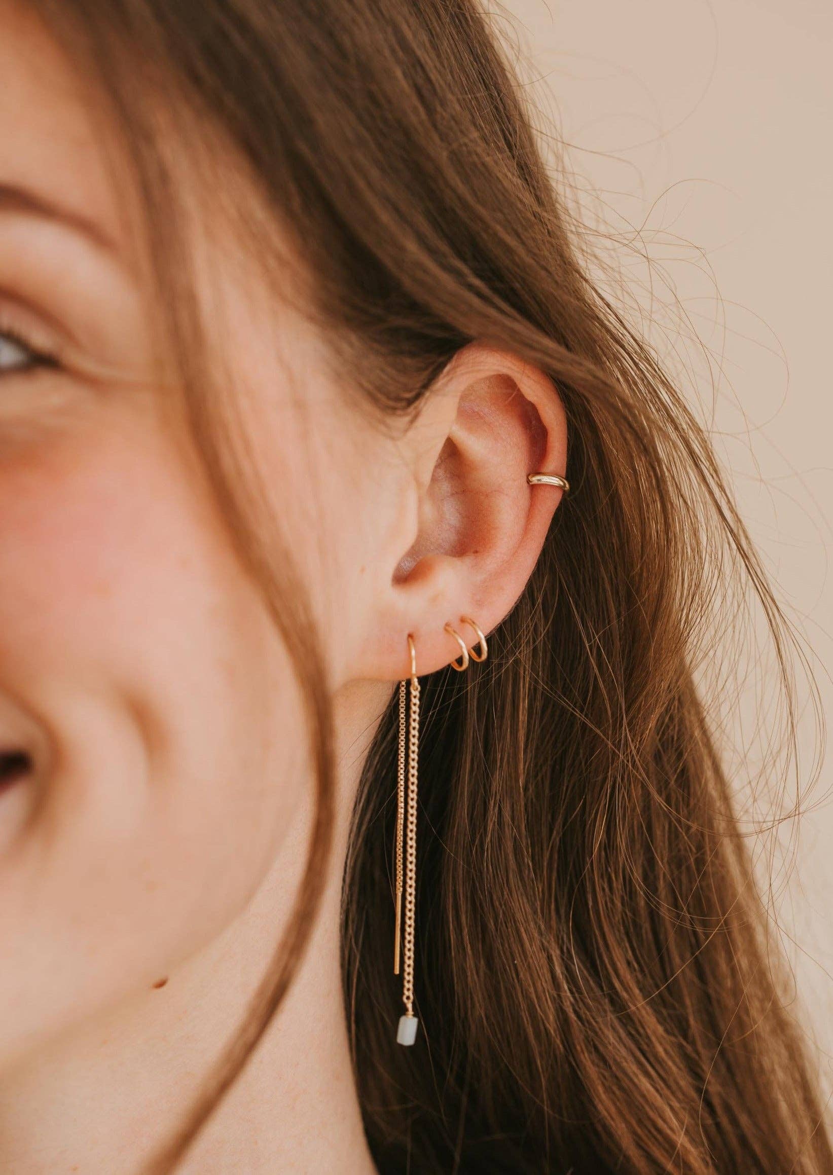 Hello Adorn - Wholesale Cuff/Wrap Earrings - Classic Ear Cuff | 14kt Gold Fill + Sterling Silver5