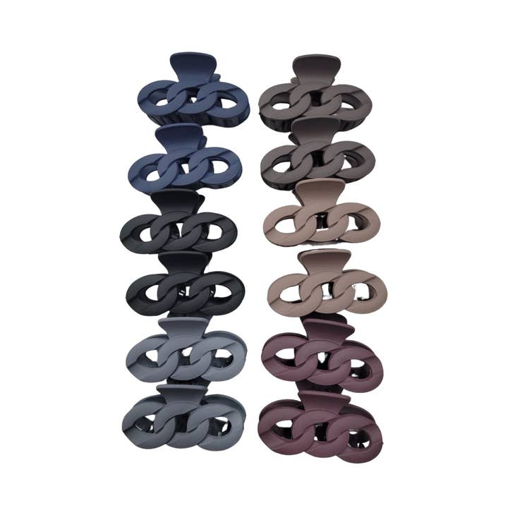 Clip per capelli opachi a forma di artiglio per la vendita all'ingrosso da parte di ZKY Wholesale