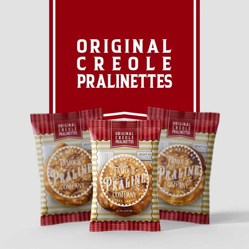 Bulk Order of 50 Pralinettes for wholesale by New Orleans Famous Pralines