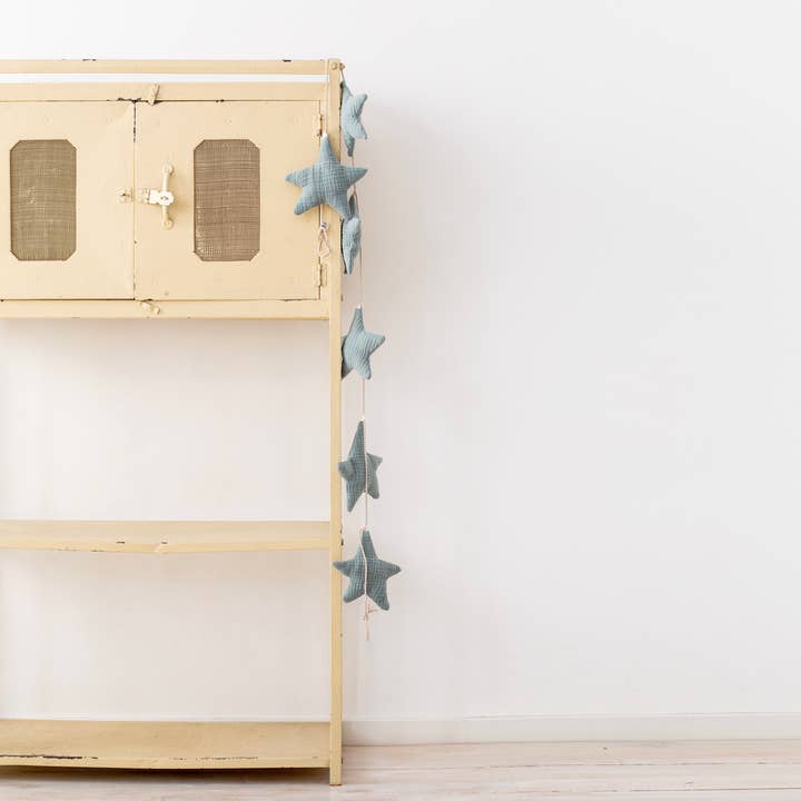 Monocrom - Wholesale Bunting/Garland - Sage Mint Star Garland