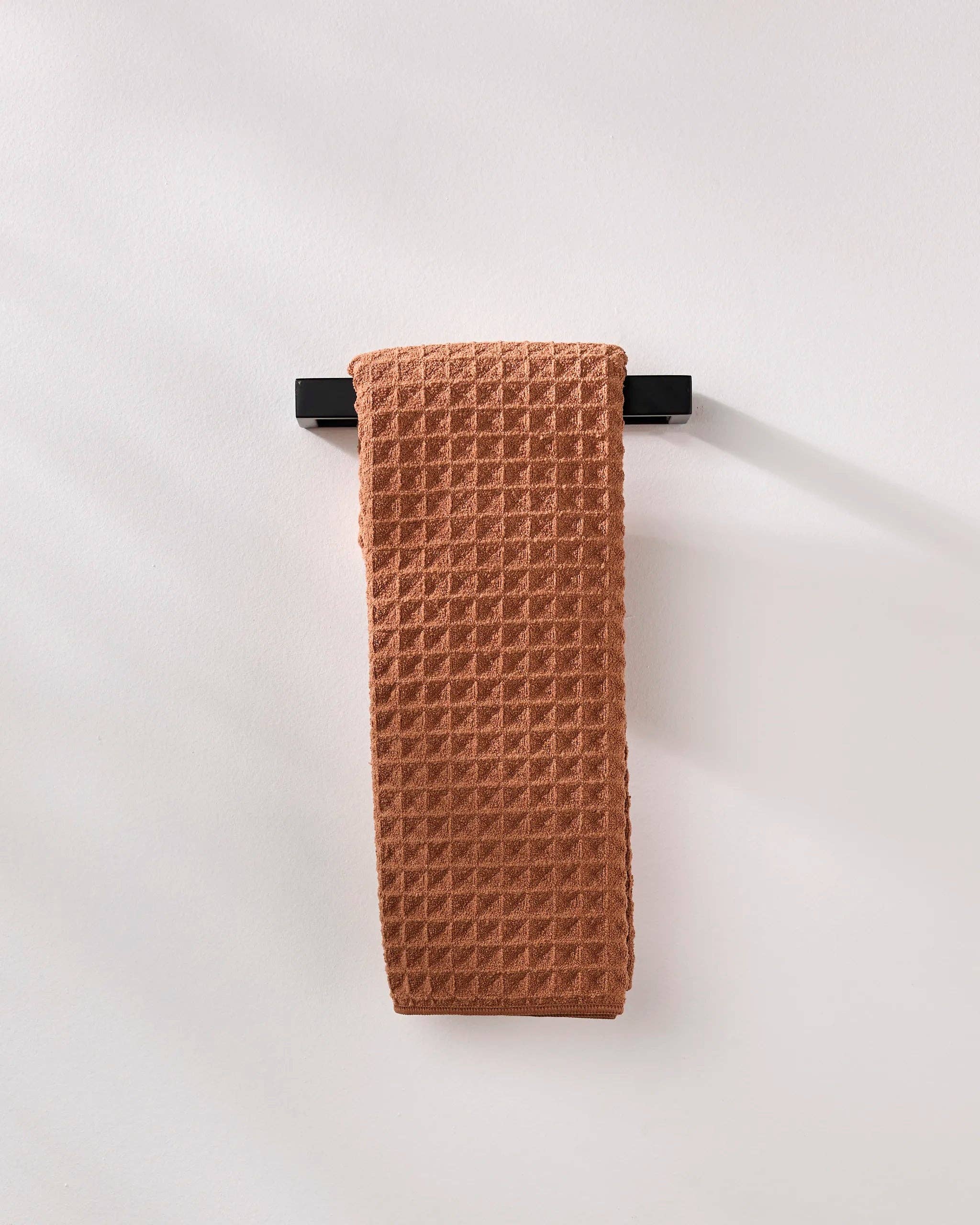 Geometry - Wholesale Hand Towel - Clay Waffle Hand Towel