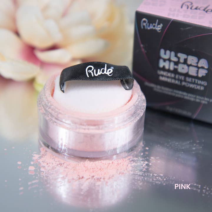 Rude Cosmetics - Wholesale Makeup Setting Spray/Powder - Ultra High Definition Under Eye Setting Mineral Powder