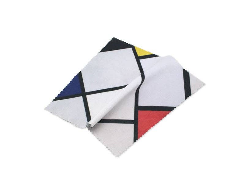 MUSEUM WEBSHOP – Engroshandel Rensemiddel til kontaktlinser – Renseserviet til glas, 15 x 15 cm, Mondrian3