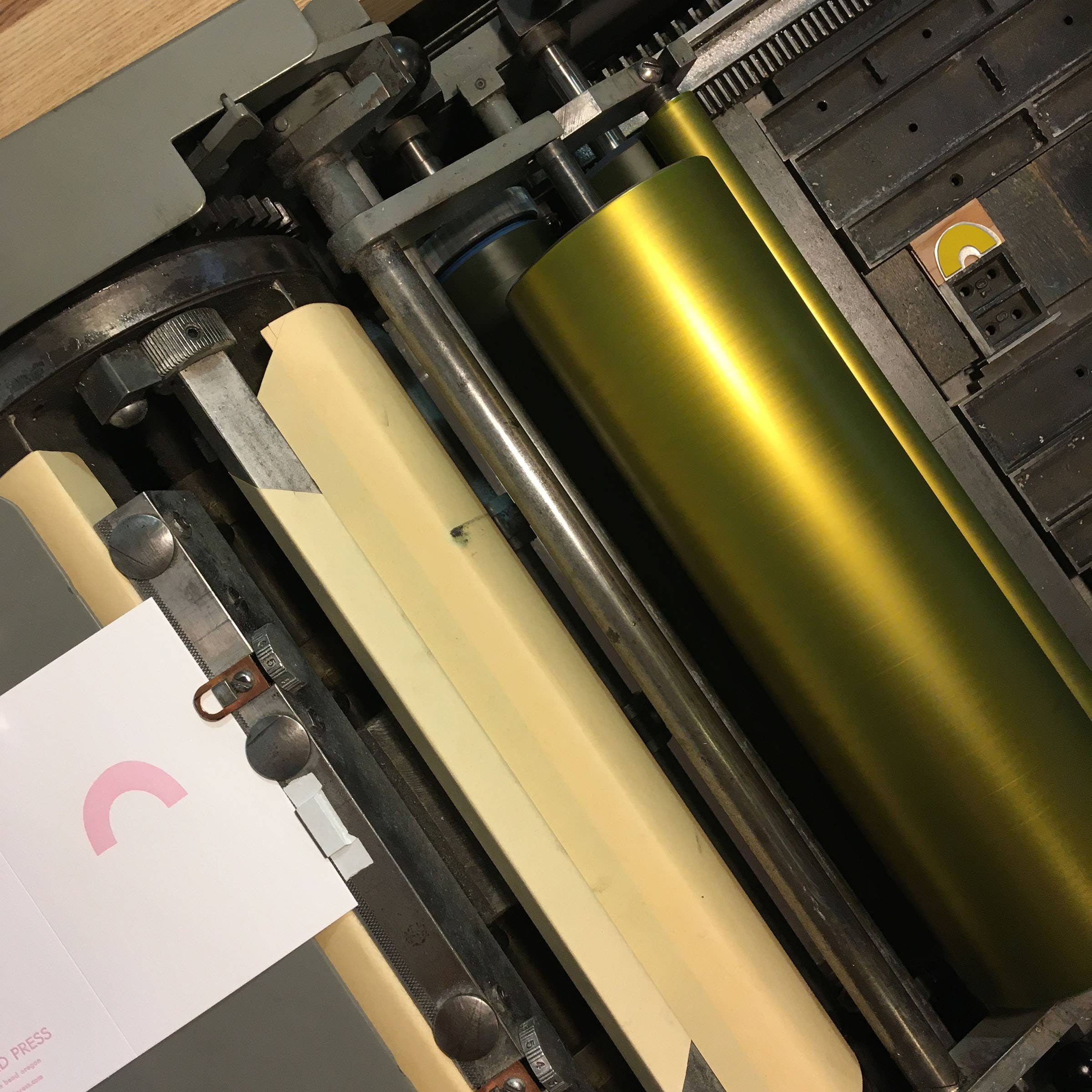 Green Bird Press - Wholesale Everyday Greeting Card - Rainbow Letterpress Card3