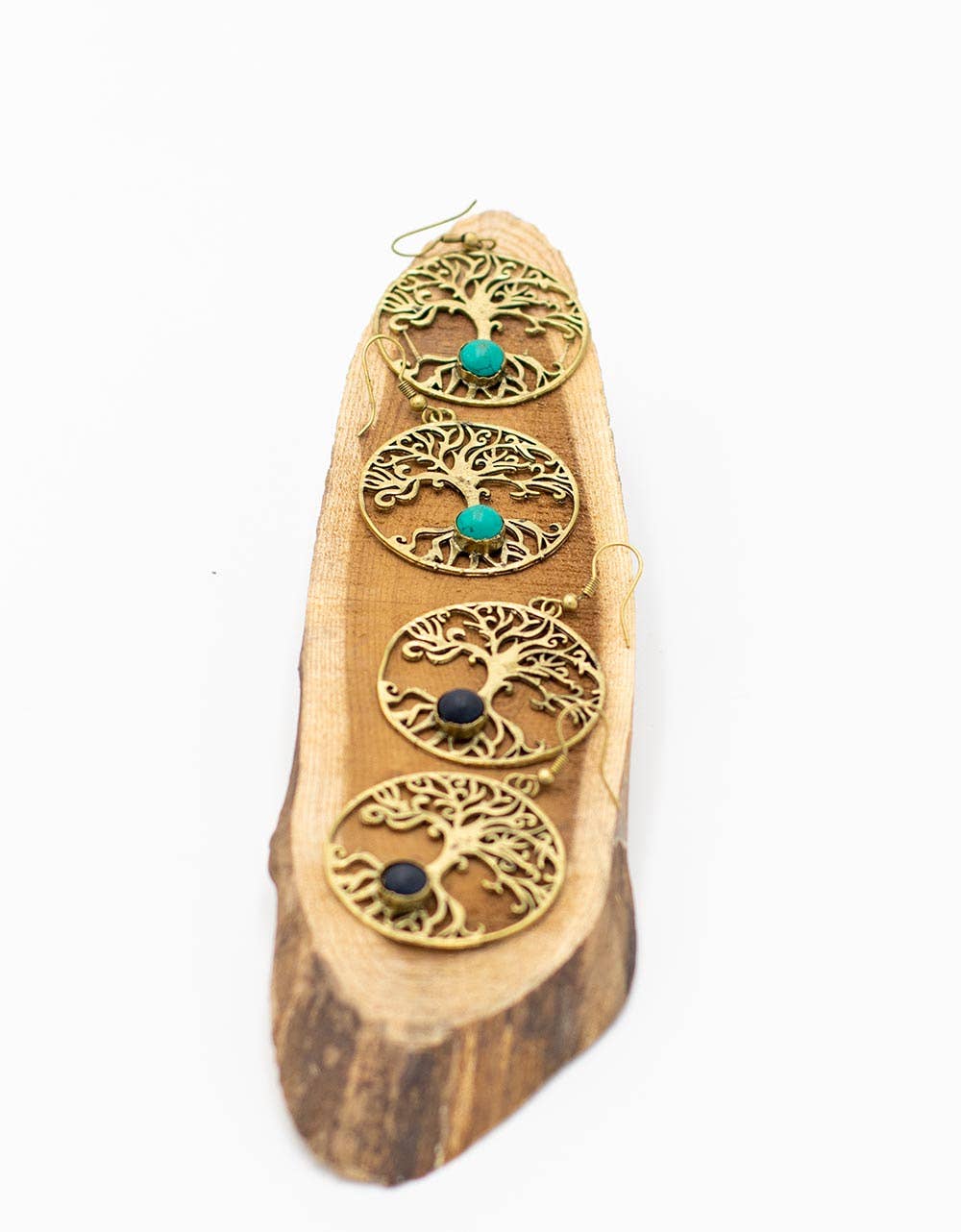 Kimago Look - Venta al por mayor Pendientes colgantes - Pendientes artesanales Kimago con Árbol de la Vida 5