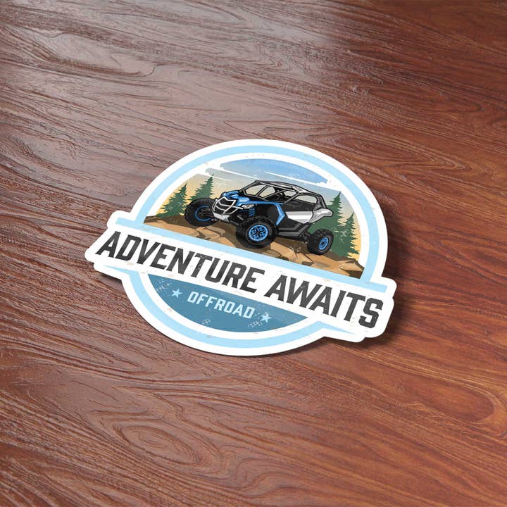 Sentinel Supply - Wholesale Sticker - Adventure Awaits Sticker3