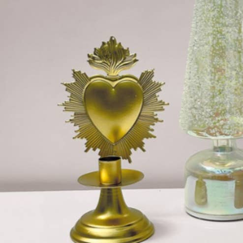 Les Vilaines Filles – Suporte de vela por atacado – Castiçal ex-voto dourado