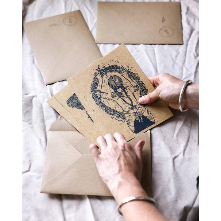 Rosanna Morris - Wholesale Postcard Set - Pack of 4 Postcards - A5 - Gather5