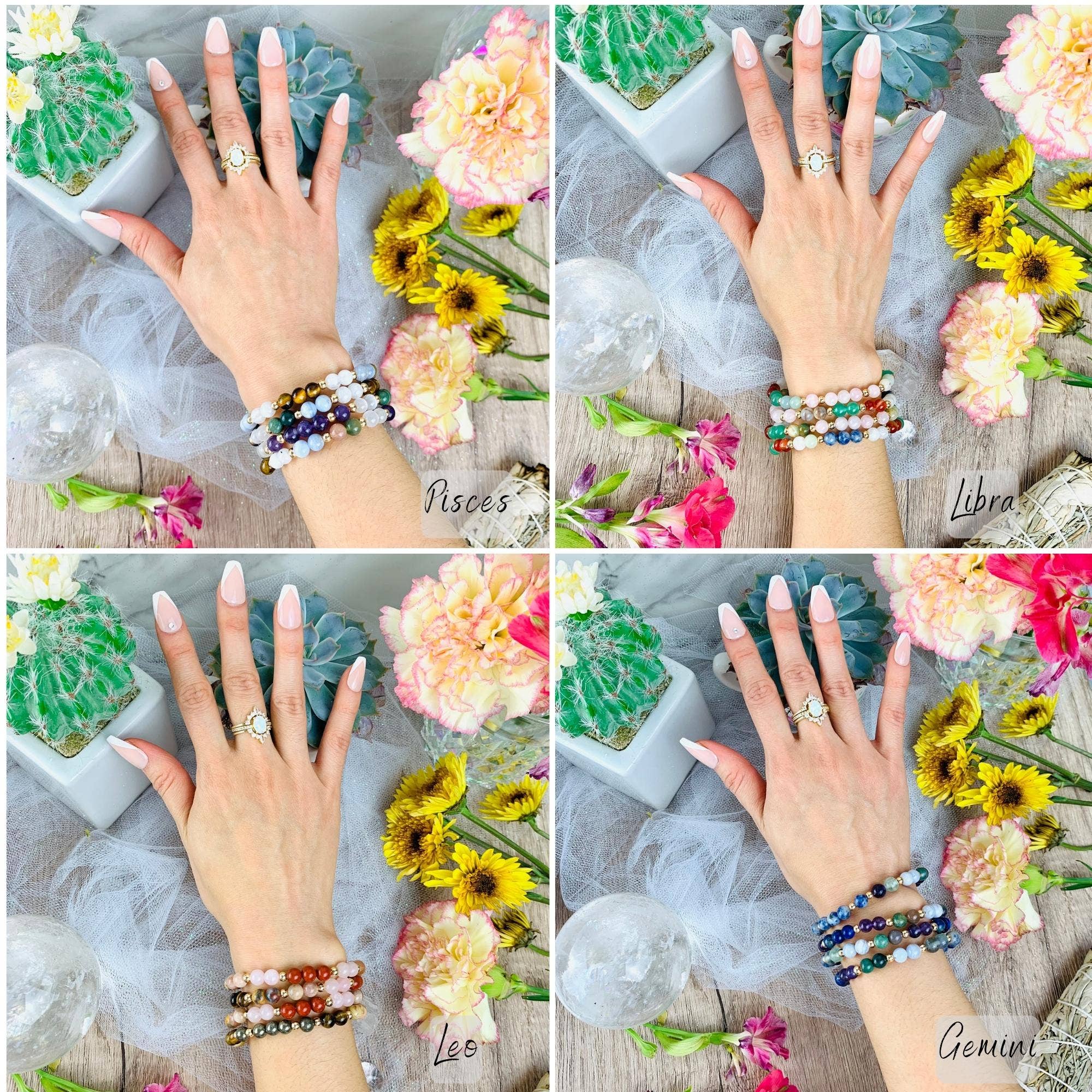 Soul Charms - Wholesale Jewelry Set - Wholesale Zodiac Crystal Bracelets Starter Set7