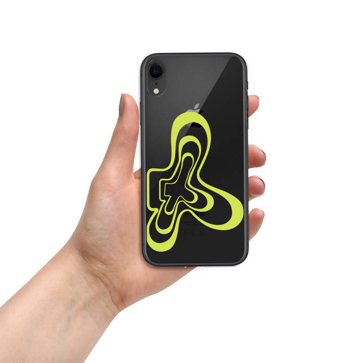 Kickback Club - Wholesale Phone Case - Women's - Groovy Flower Clear Case for iPhone®21