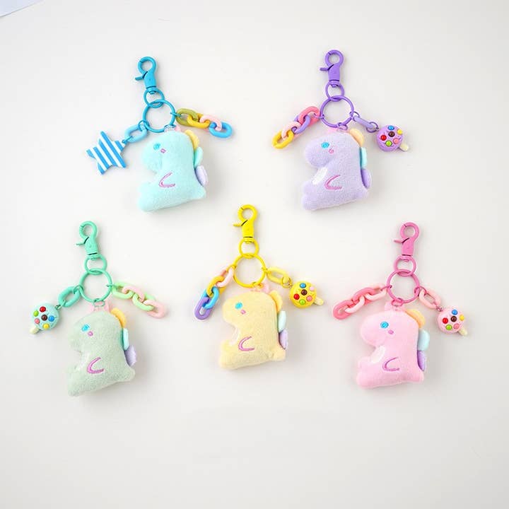 MKS America - Wholesale Keychain - Women's - Plush Unicorn Keychain Cute Pendant for Bags Girls Gift8