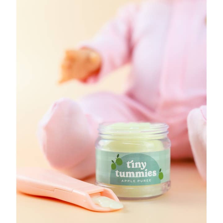 Shine on me Distribution - Vente Accessoire de poupée – enfant - Tiny Tummies - Nourriture à la gelée de banane - Tiny Harlow3