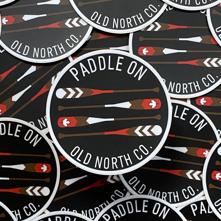 Paddle On Sticker for wholesale by Old North Co.