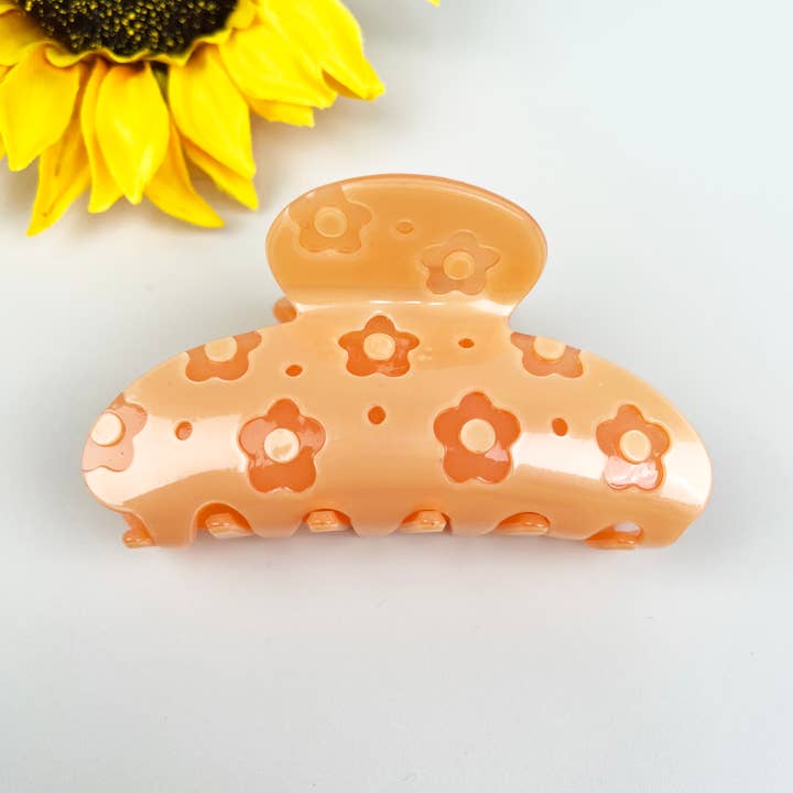 TheDivaSoap – wholesale Hårklämma - Dam – Blomsterhårklämmor pumpa kloklämma3