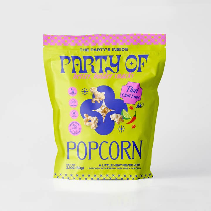 Party Of - Wholesale Popcorn - Thai Chili Lime popcorn