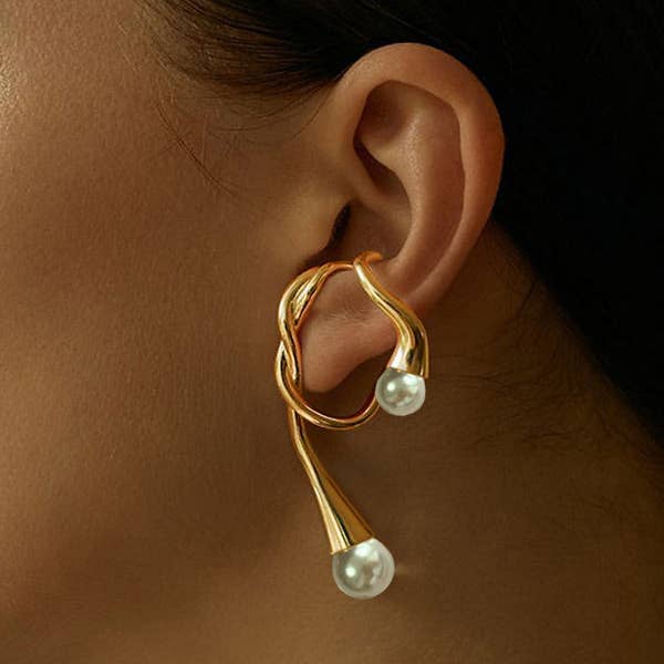 VividLux – Großhandel Ohrclip – Normcore Asymmetrischer geometrischer Ohrclip