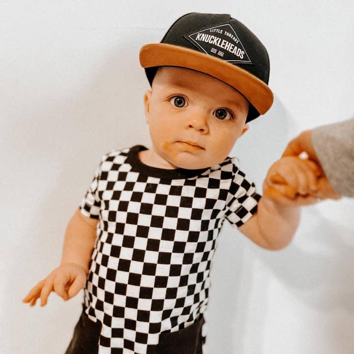Black Hat for Infant | Eli Newborn Snapback Hats for wholesale on Faire11