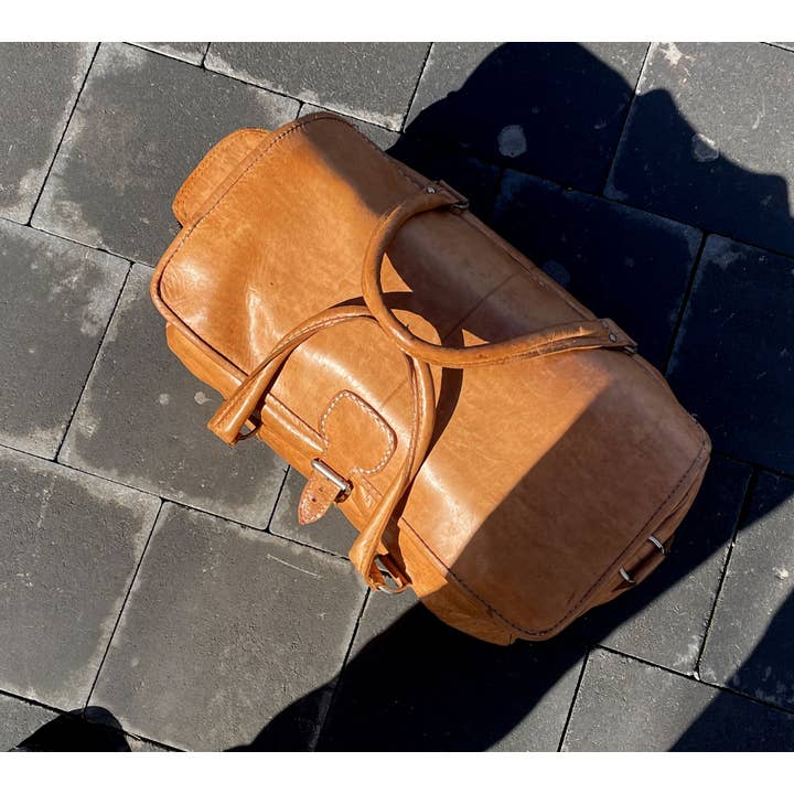 bazarifinagh - Wholesale Weekender Bag - Unisex - Premium Handmade Leather Travel Bag – Stylish & Durable1