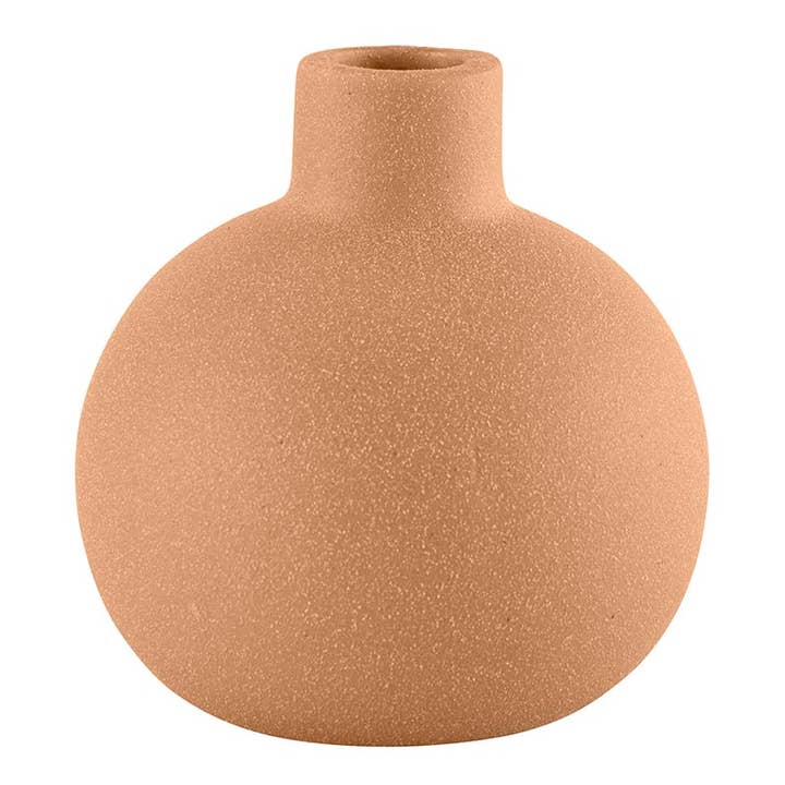 Matte Caramel Bud Vase for wholesale by 47th & Main (Creative Brands)