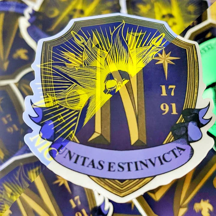 Thwwip Stickers - Wholesale Sticker - Snap Twice Secret society Sticker-clear sticker with secret uv ink.1