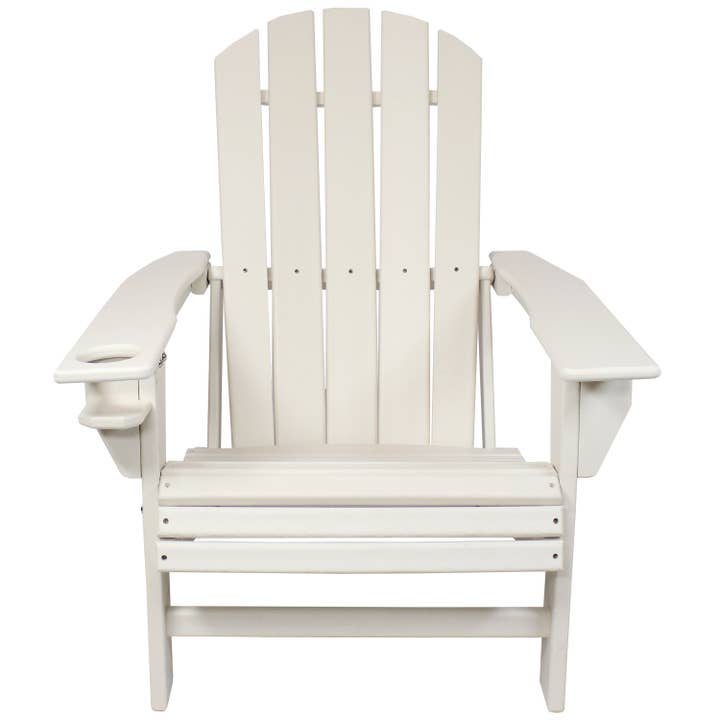 Sunnydaze Decor - Wholesale Adirondack Chair - Lake Style Adirondack Chair with Cup Holder - Set of 27