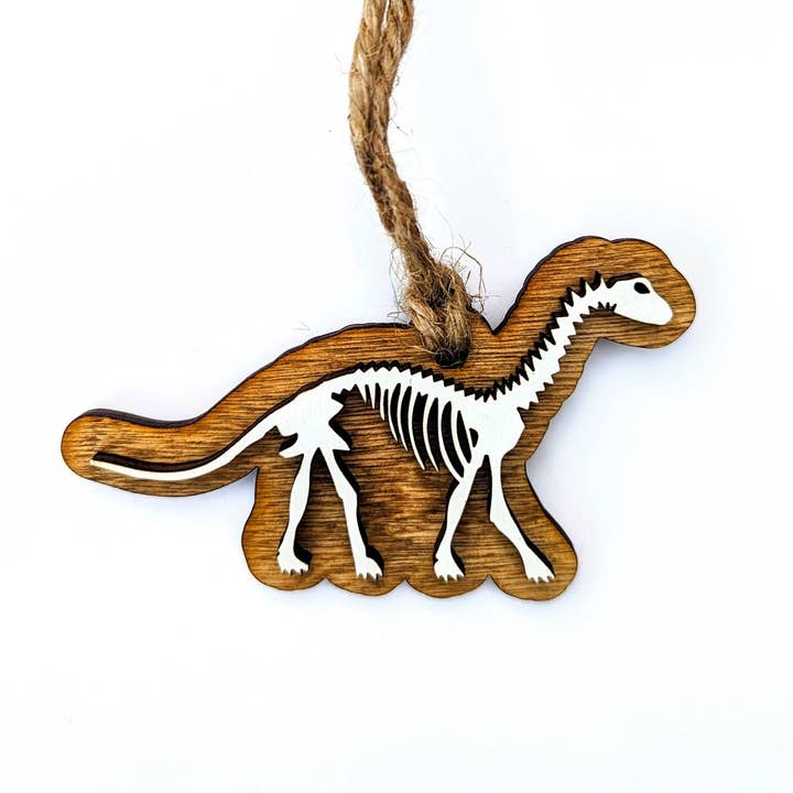 The Little Ornament Shop - Wholesale Ornament - Brontosaurus Bones Christmas Ornament0