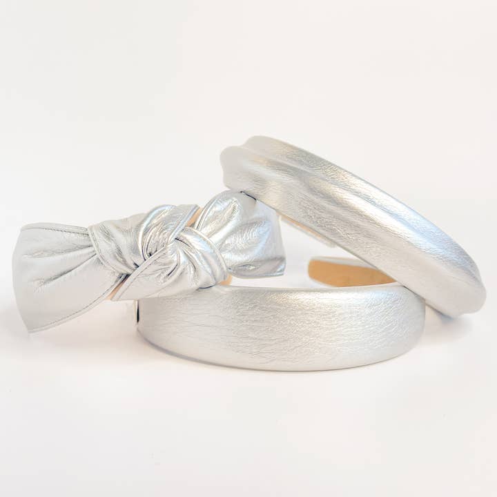 Silver/Metallic Assorted Headband for wholesale by Adorro