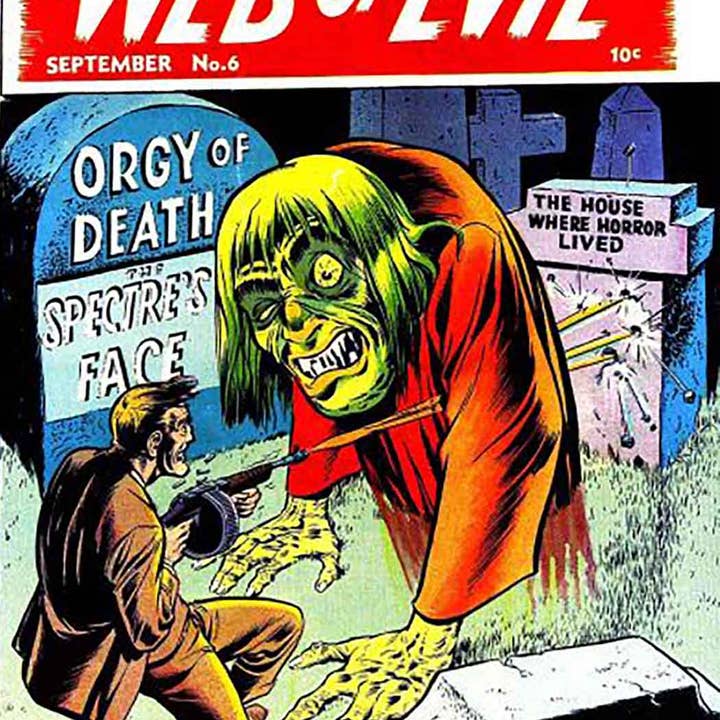 Xeno Pop - Wholesale Postcard Set - VINTAGE HORROR COMICS HALLOWEEN POSTCARDs SET#1 OF 203