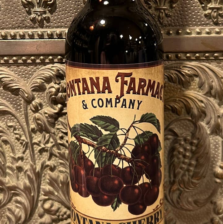 Montana Farmacy - Wholesale Vinegar - Dark Montana Cherry Aged Balsamic Vinegar 375 ML