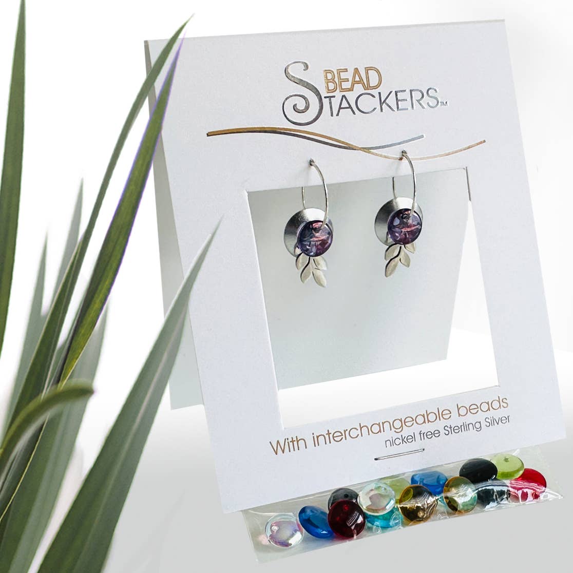 Conversations in Jewellery - Wholesale Dangle Earrings - LFLT28 - Earrings come with 9 interchangeable colours. 4