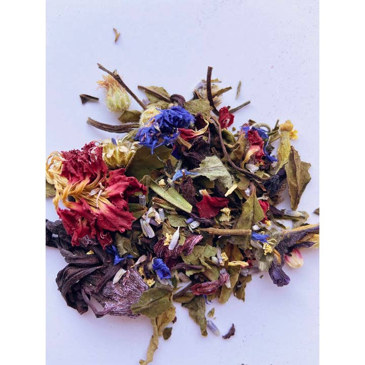 Joelle Hanton Art - Wholesale Loose Tea - Joelle's Artist Tea | Watercolor Mood White Tea3
