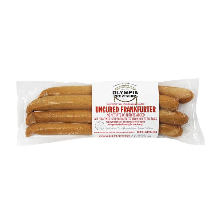 Frankfurter for wholesale by Olympia Provisions